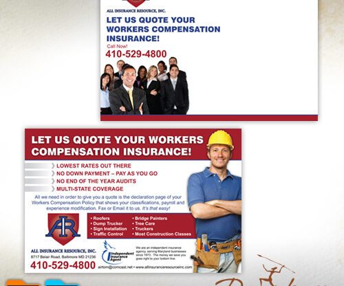 All Insurance Resource Postcard