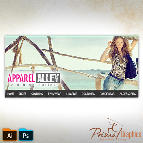 Apparel Alley Web Graphics