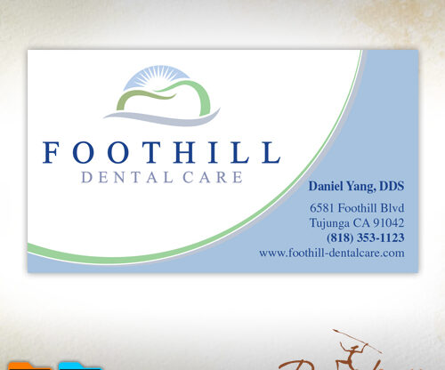 Foothills Dental Care Business Card