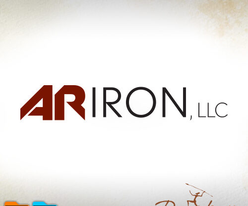 AR Iron Logo Design