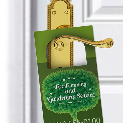 door hanger printing