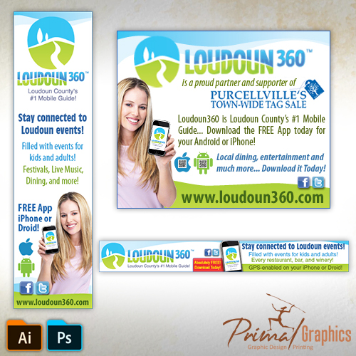 Loudoun 360 Web Graphics