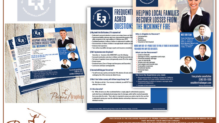 Ellis Riccobono Flyer Design