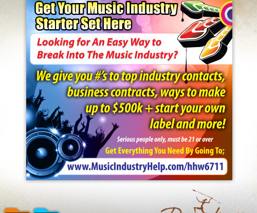 Music Industry Help Web Graphic