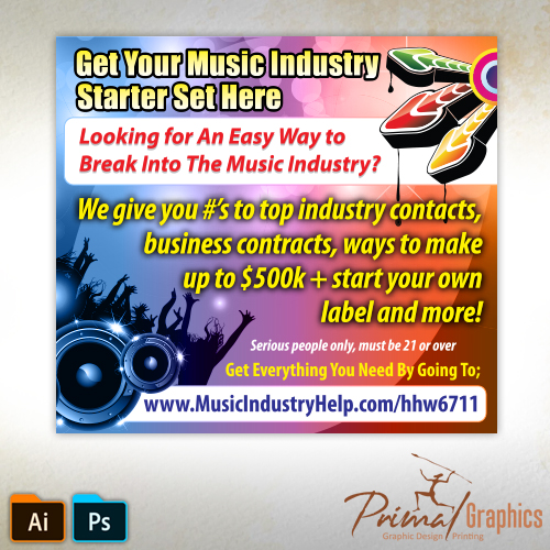 Music Industry Help Web Graphic