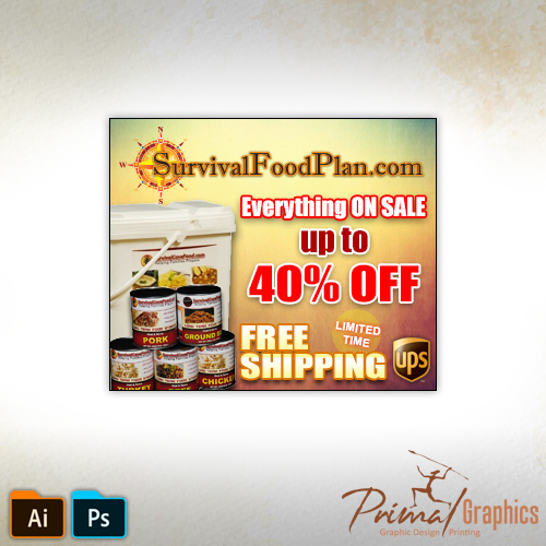 Survival Food Plan Web Graphic