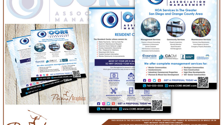 CORE Property Management Flyers