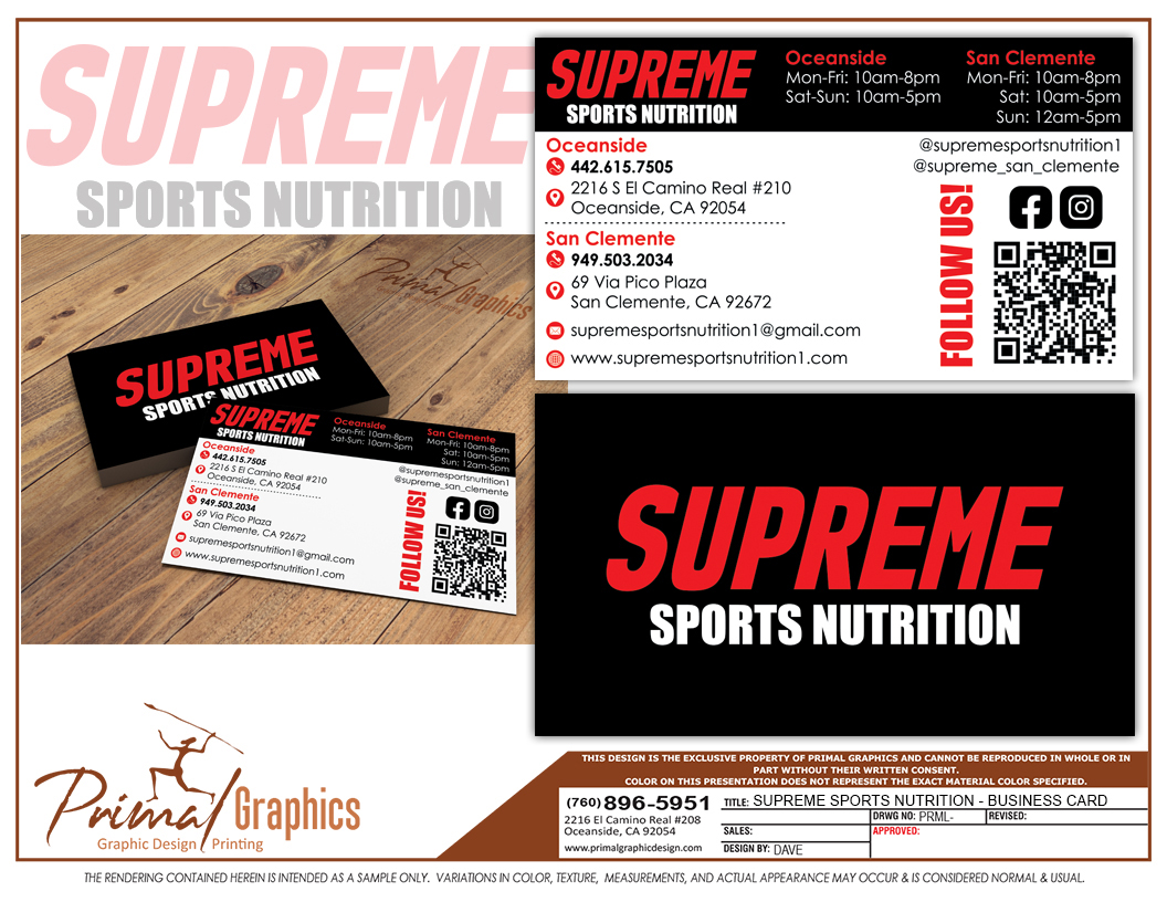 Supreme Sports Nutrition